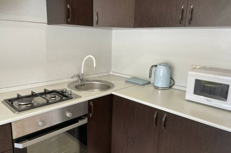 Двухкомнатная семейная квартира у моря